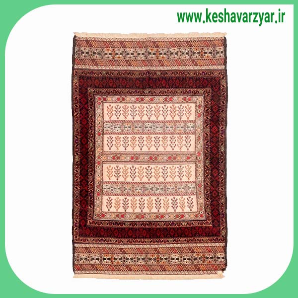 گلیم فرش دستباف ذرع و نیم سی پرشیا
