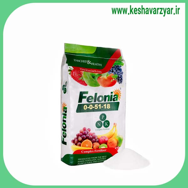 کود شیمیایی 18-51-0-0 سولوپتاس فلونیا