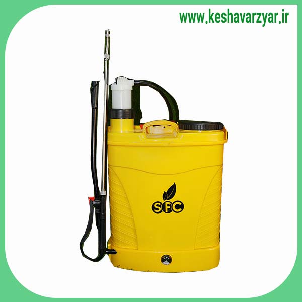 سمپاش 20 لیتری شارژی دو کاره (شارژی – دستی) SFC