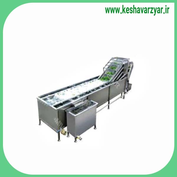 خط شستشوی میوه و سبزیجات